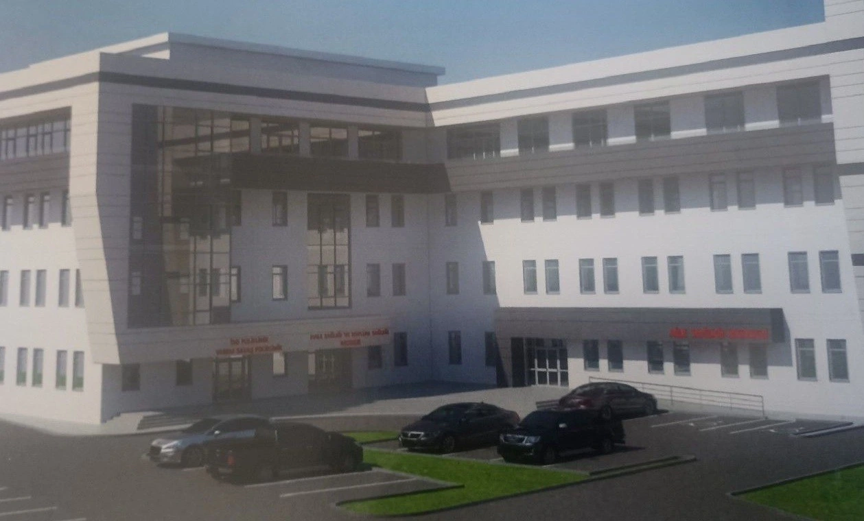 Yozgat Sağlık Kompleksi mimari görselleştirmesi